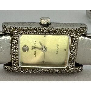 Anne Klein Diamond 10/5347 Women New Battery Bracelet Watch 16MM Z